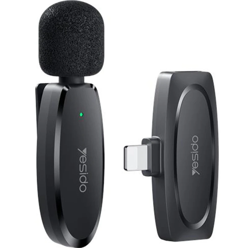 میکروفن یقه ای یسیدو مدل KR12 iphone