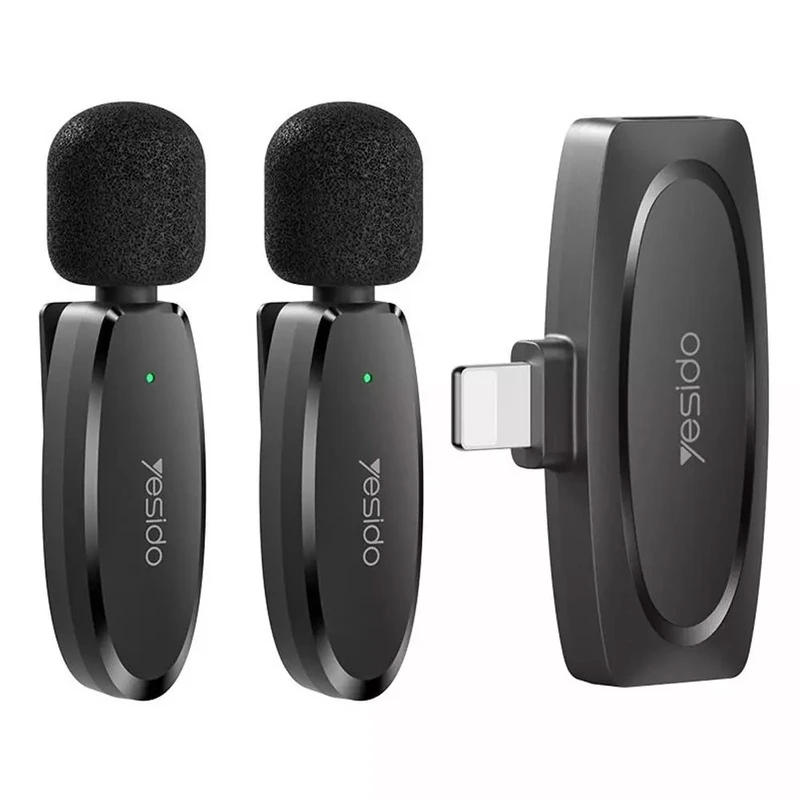 میکروفن یقه ای یسیدو مدل KR14 iphone